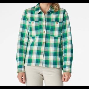 NWT Stio Hutkeeper plaid flannel shirt | size small